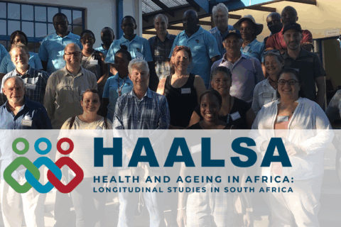 Group of HAALSA researchers in SA with new logo